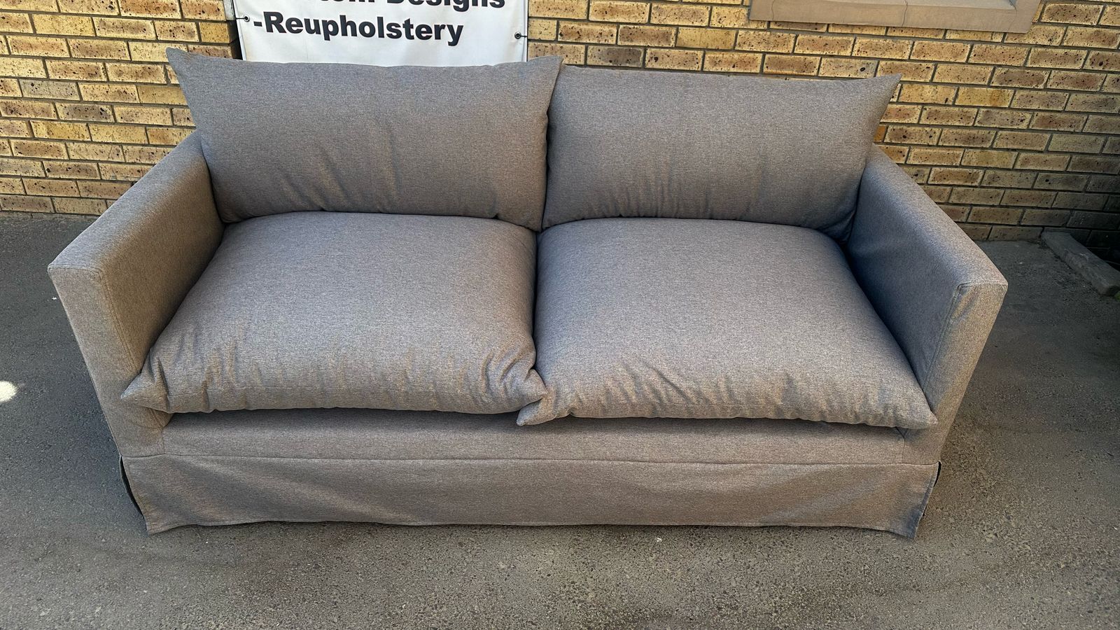 Paloma Slip Cover Sofa - available in a wide range of fabric options - Image 2