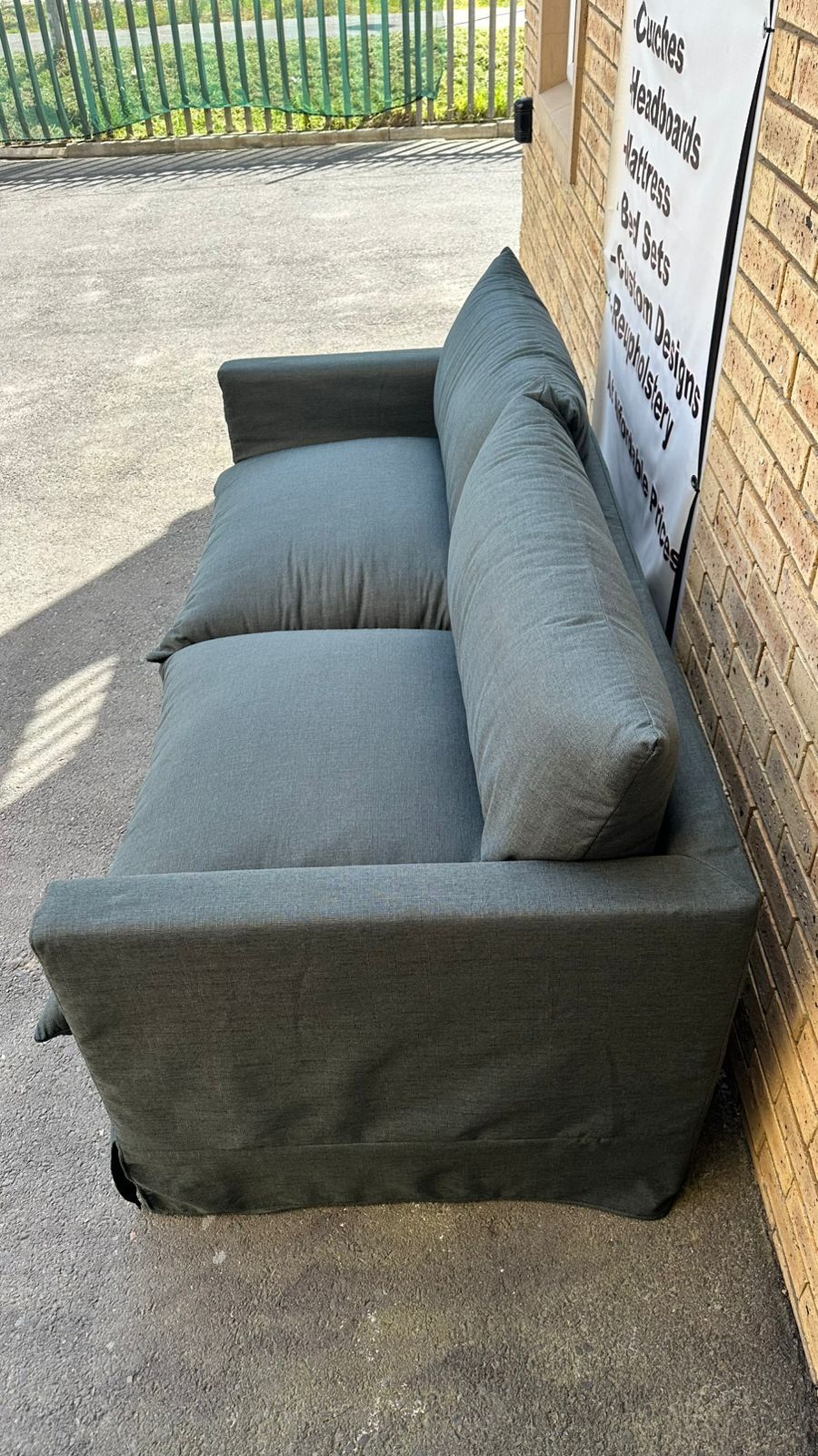 Paloma Slip Cover Sofa - available in a wide range of fabric options - Image 11