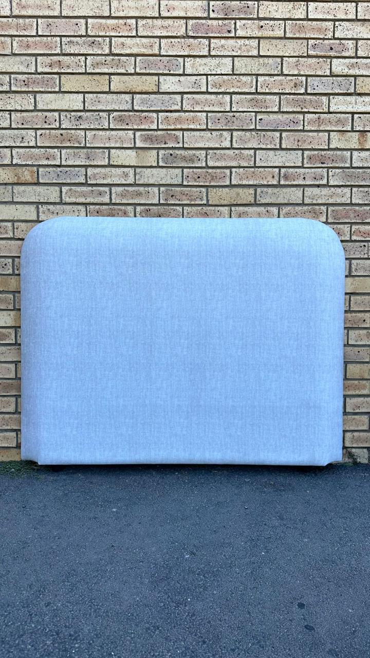 King Size Ruby Headboard with rounded off corners on top & tapered edges - Image 8